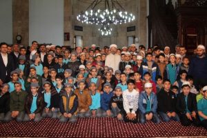 Erbaş, sabah namazında vatandaşlarla buluştu