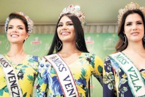 Miss Venezuella g&uuml;zellik yarışmasında skandal!