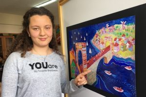 İzmirli Selin resimde d&uuml;nya birincisi oldu