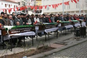 Kazada can veren 5 gen&ccedil; birlikte uğurlandı