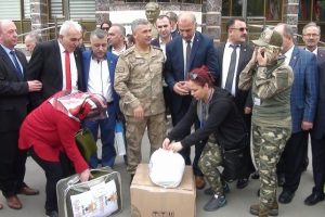 Bursa'da Yıldırımlılardan Zeytin Dalı'na destek