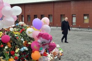 Putin facianın yaşandığı yere gitti