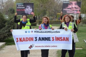 '3 İnsan, 3 Kadın, 3 Anne' Eskişehir'e vardı