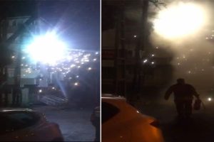 İstanbul'da korku dolu anlar kamerada!