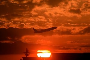 İstanbul'da g&uuml;n batımı b&uuml;y&uuml;ledi