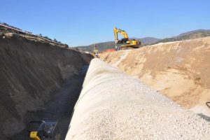 Aydın'da kanal kazısından tarihi heykel &ccedil;ıktı