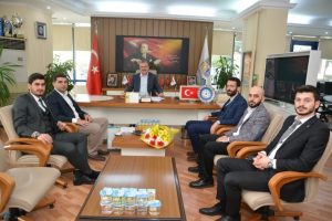 T&Uuml;GVA'dan Bursa Karacabey Belediye Başkanı &Ouml;zkan'a ziyaret