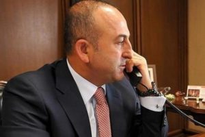 &Ccedil;avuşoğlu, Gabonlu mevkidaşıyla telefonda g&ouml;r&uuml;şt&uuml;