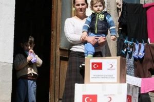 T&uuml;rk Kızılayından Kosova'da insani yardım