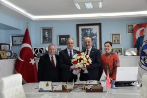 MMO Bursa Şubesi'nden Mudanya Belediye Başkanı T&uuml;rkyılmaz'a ziyaret