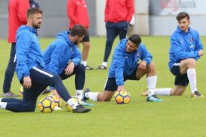 Trabzonspor Galatasaray ma&ccedil;ı hazırlıklarını s&uuml;rd&uuml;rd&uuml;