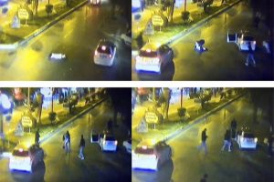 K&uuml;&ccedil;&uuml;k kızın &ouml;l&uuml;m&uuml;ne neden olan kaza kameralara yansıdı