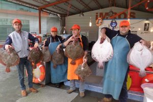 Bursa Mudanya'da tezgahlar kalkanla doldu