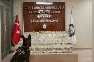 Van'da kilolalarca eroin ele ge&ccedil;irildi