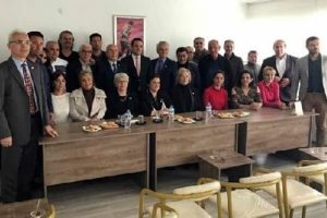 CHP'li Olgun Atila, İYİ Parti'yi ziyaret etti