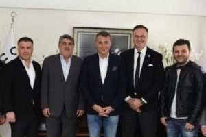 Orman'dan TJK Başkanı Adalı'ya ziyaret