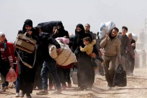 Doğu Guta'da sivillerin tahliyesi s&uuml;r&uuml;yor
