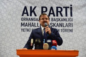 &Ccedil;avuşoğlu, Bursa Orhangazi'de katıldığı t&ouml;rende konuştu