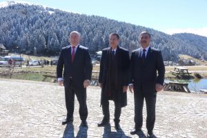 Savunma Bakanları Giresun'da yaylada buluştu