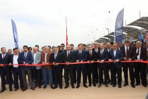 Bursa Mudanya'nın sahil d&uuml;zenlemesi t&ouml;renle a&ccedil;ıldı!