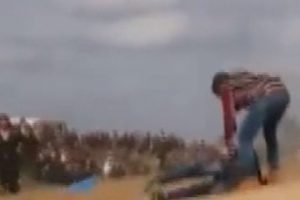 İsrail vahşetinin g&ouml;r&uuml;nt&uuml;s&uuml; ortaya &ccedil;ıktı
