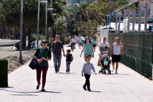 Marmaris sahilleri cıvıl cıvıl