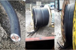 500 bin TL değerinde kablo &ccedil;alan &ccedil;ete &ccedil;&ouml;kertildi