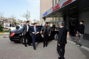 Bakan Soylu yaralı polisleri ziyaret etti