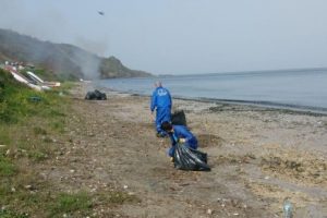 Bursa 'Ketendere' sahili temizlendi