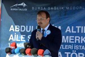 Bursa'da aile sağlığı merkezi ve 112 istasyonu temeli atıldı