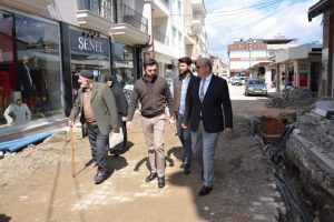 Bursa İznik'te elektrik hatları yer altına iniyor