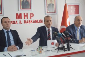 Milliyet&ccedil;i Hareket Partisi Bursa İl Başkanı Tevfik Top&ccedil;u: Gemlik Belediye Başkanı Yılmaz'a yargı yolu a&ccedil;ıldı