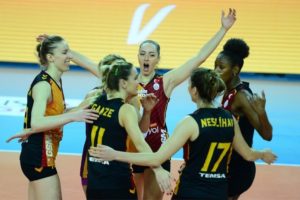 Galatasaray Kadın Voleybol Takımı, d&ouml;rt final i&ccedil;in İtalya'da