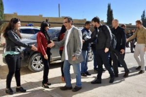 İngiliz İş&ccedil;i Partisi heyeti Kobani'yi ziyaret etti
