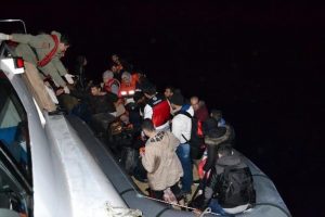 Ege Denizi'nde 62 g&ouml;&ccedil;men kurtarıldı!