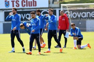 Trabzonspor Kayserispor ma&ccedil;ı hazırlıklarını s&uuml;rd&uuml;rd&uuml;