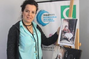 Madde bağımlıları sanatın iyileştirici g&uuml;c&uuml;ne inandılar