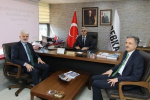Bursa'da Kalkınma Bakanlığı Bakan Yardımcısı Coşkun'dan BEBKA'ya ziyaret