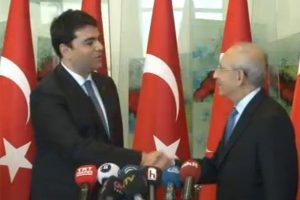 Demokrat Parti'den CHP'ye ziyaret