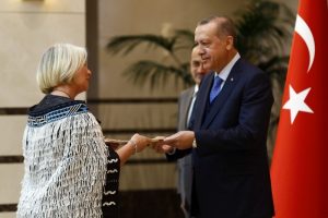 Erdoğan Yeni Zelanda B&uuml;y&uuml;kel&ccedil;isini kabul etti