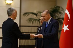 Erdoğan Sırbistan B&uuml;y&uuml;kel&ccedil;isini kabul etti