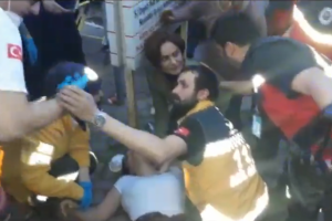 Kalp krizi ge&ccedil;iren hastaya ilk m&uuml;dahaleyi CHP'li Kaftancıoğlu yaptı