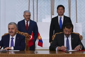 T&uuml;rkiye ile Moğolistan arasında 7 anlaşma imzalandı