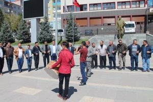 Kadroyu davul zurnayla kutladılar