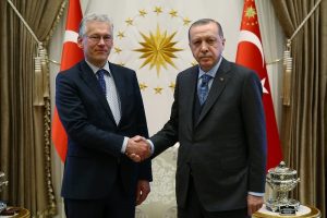 Erdoğan Philips CEO'sunu kabul etti