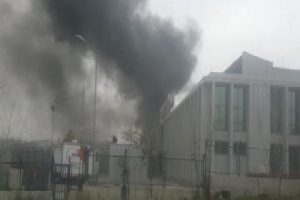 AFAD binası i&ccedil;inde yangın &ccedil;ıktı!