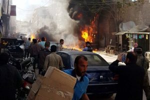 El- Bab'da bombalı saldırı: 9 &ouml;l&uuml;