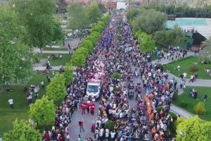 Burası Adana: Binlerce kişi korteje katıldı