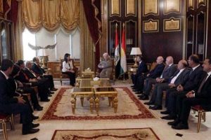 HDP milletvekilleri Barzani ile g&ouml;r&uuml;şt&uuml;