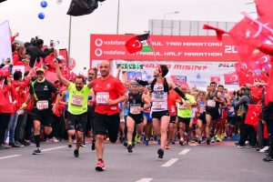 Vodafone İstanbul Yarı Maratonu başladı
